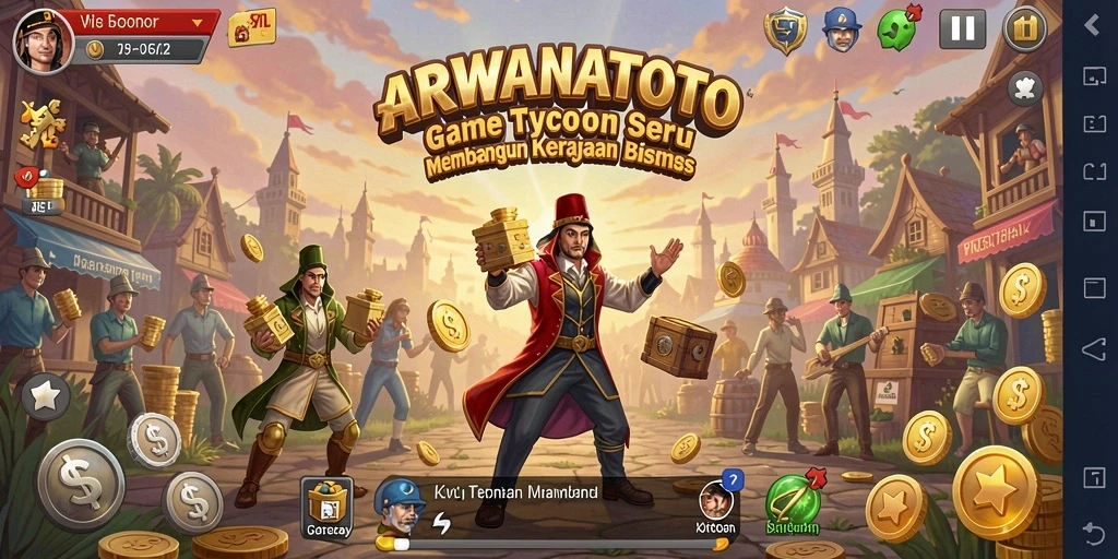 Tangkapan layar gameplay ARWANATOTO yang menarik dan penuh aksi.