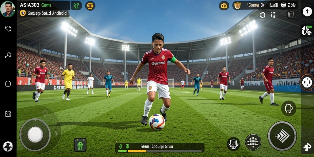 Gameplay ASIA303 yang seru dan kompetitif dalam sepak bola.
