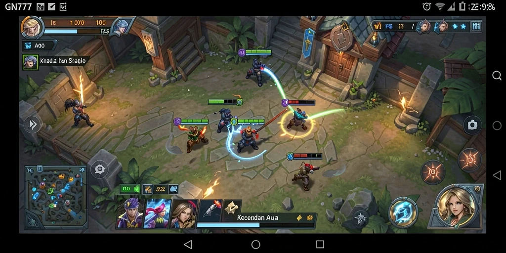 Tampilan gameplay menarik dari GN777 yang penuh strategi.