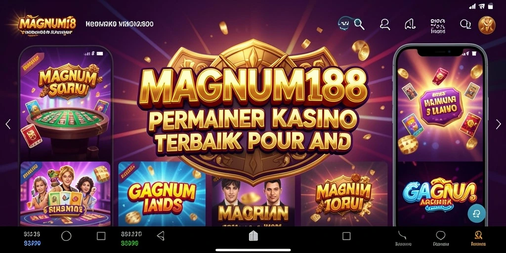 Tampilan gameplay <strong>MAGNUM188</strong> dengan suasana Kasino yang mendebarkan.