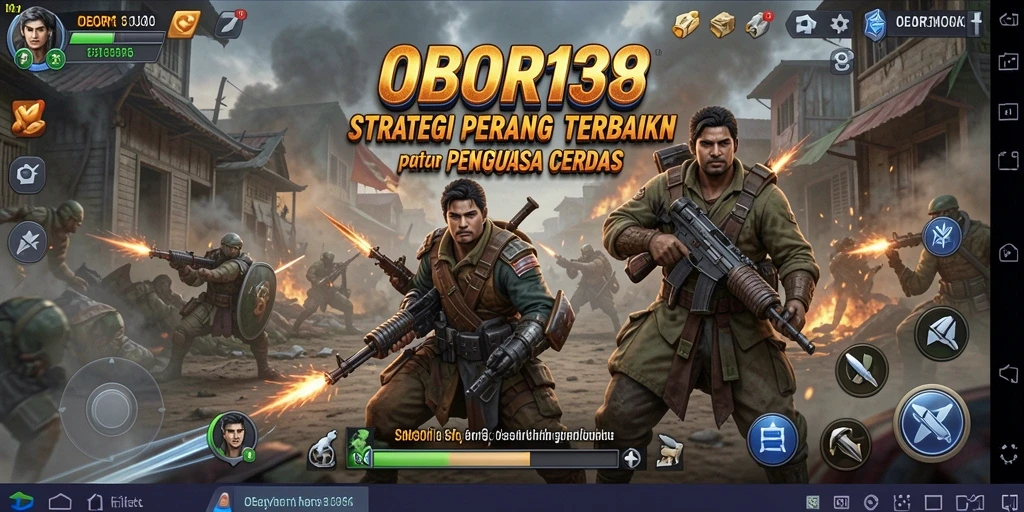 Tangkapan layar gameplay OBOR138 yang mengasyikkan dan strategis.