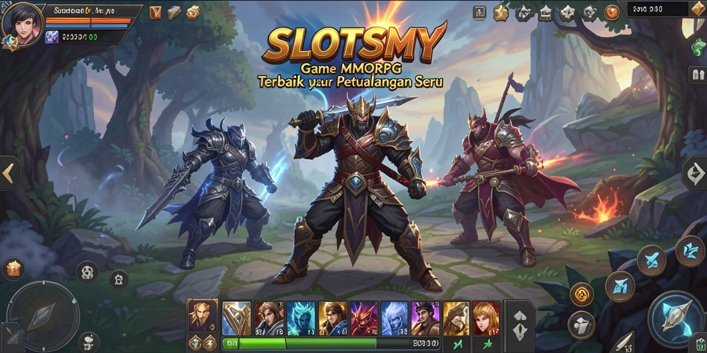 Tampilan gameplay SLOTSMY yang mendebarkan dalam dunia MMORPG.