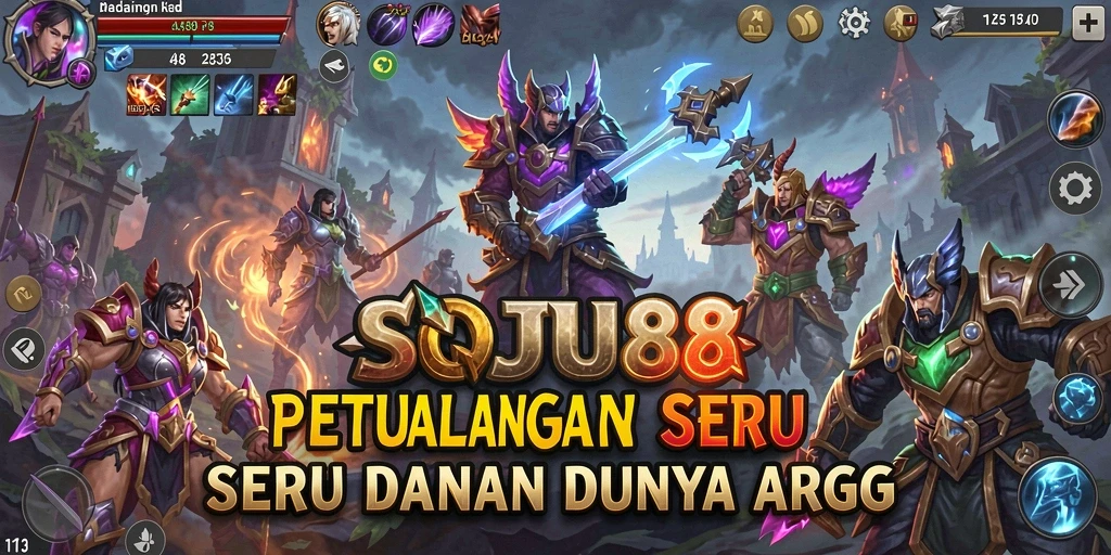 Tampilan gameplay ARPG yang mengesankan dan mendebarkan.