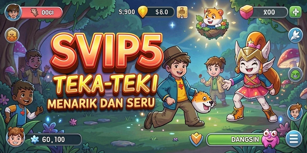 Screenshot gameplay SVIP5 menampilkan tantangan puzzle yang menarik.